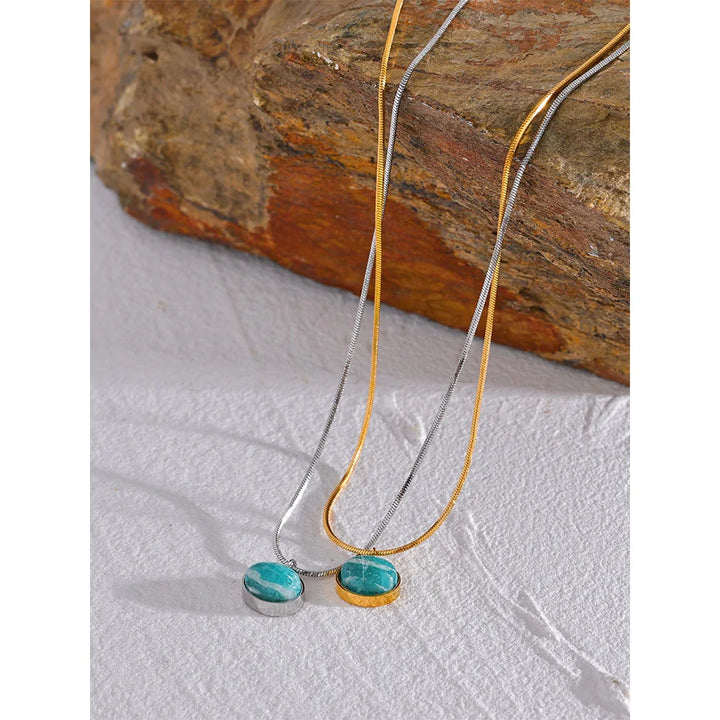 Sylvia Amazonite Necklace