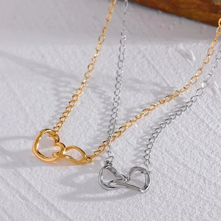 Locked Hearts Necklace