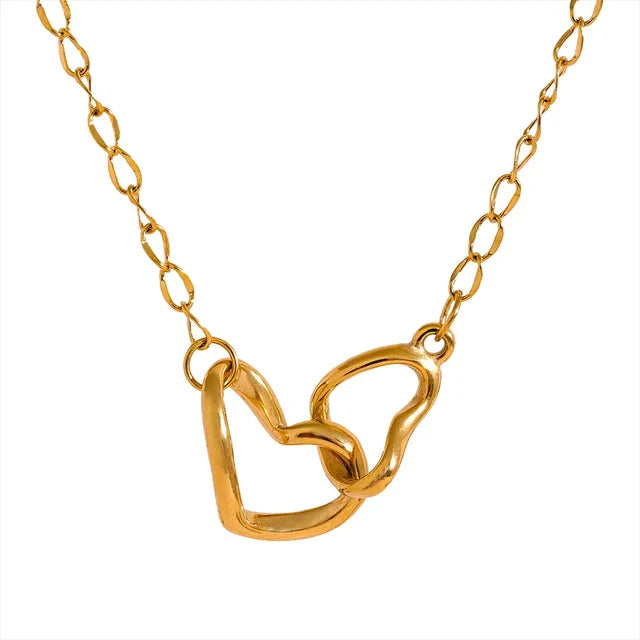 Locked Hearts Necklace