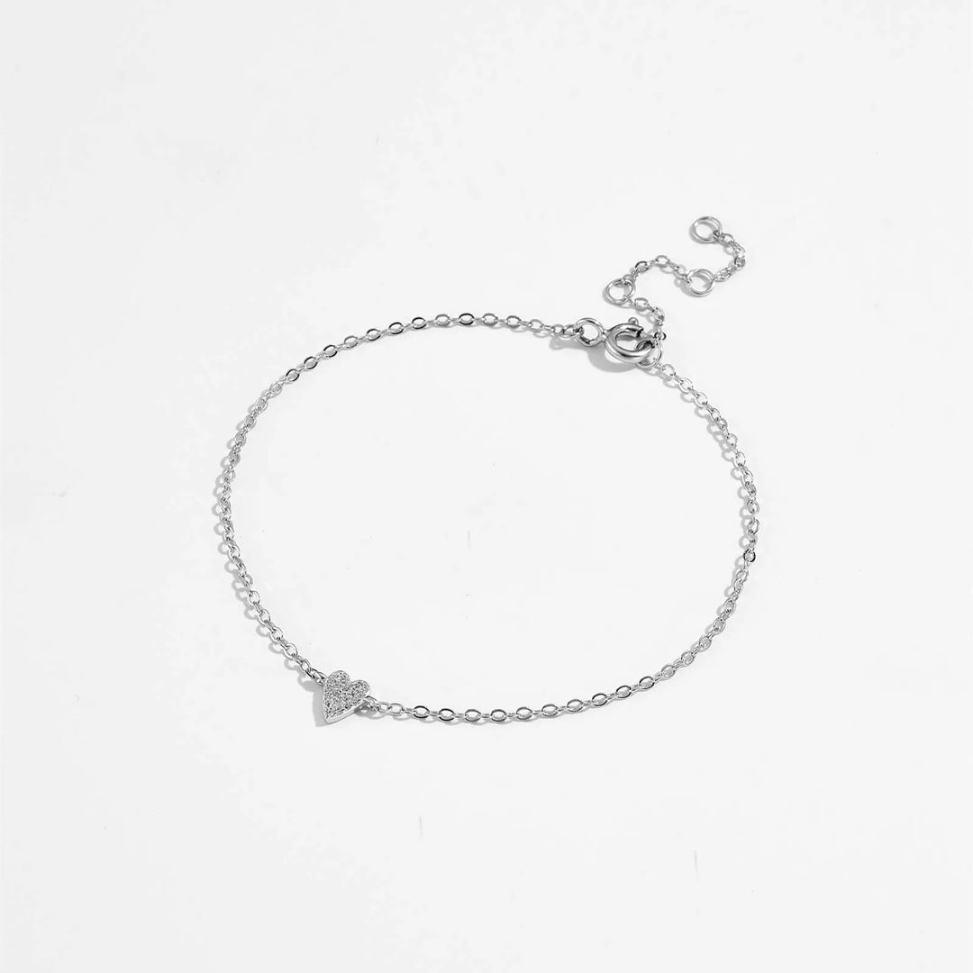 Aurora Bracelet (Cubic Zirconia Heart)