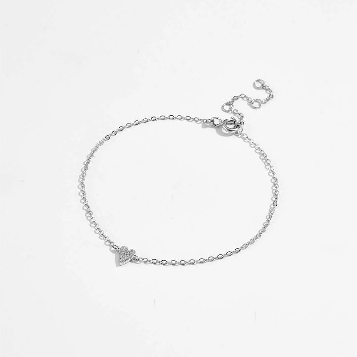 Aurora Bracelet (Cubic Zirconia Heart)