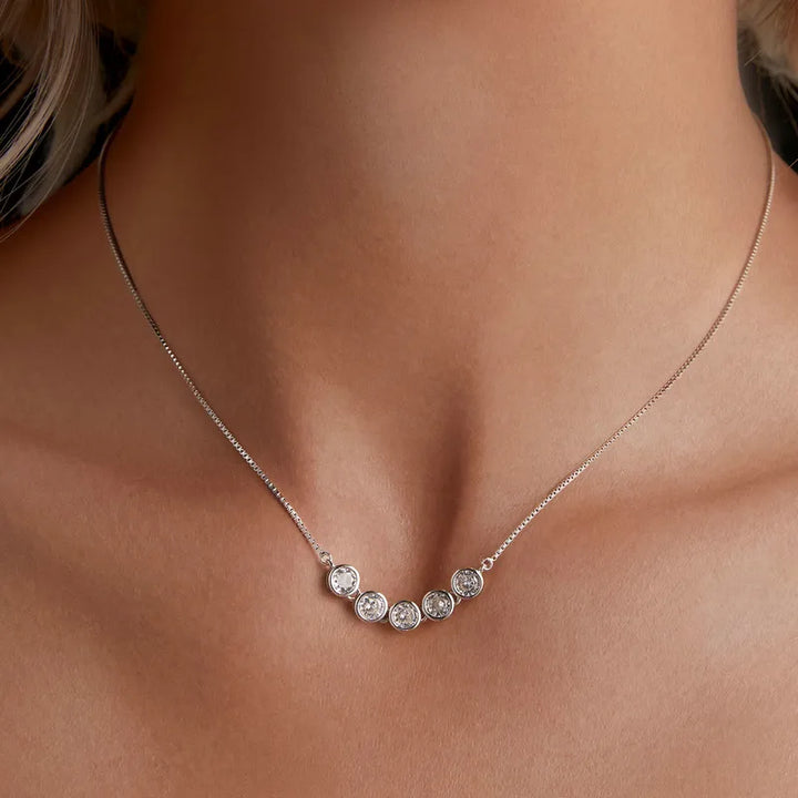Allura Necklace (Moissanite)