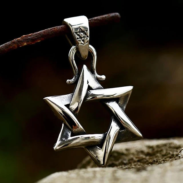 Classic Hexagram Necklace (Star of David)