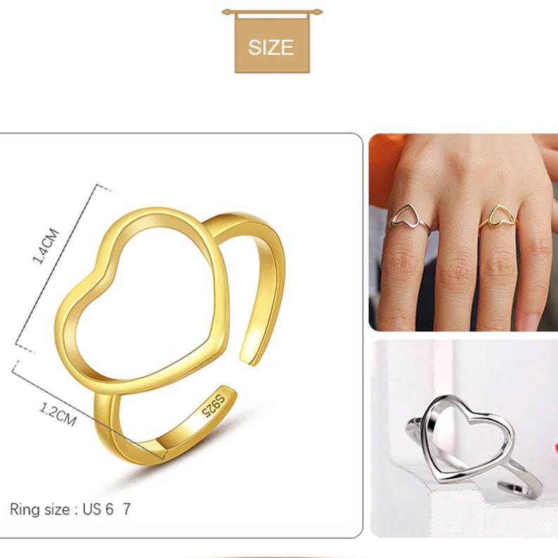Open Heart Ring