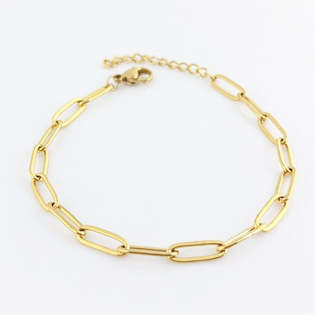 Talia Paperclip Bracelet