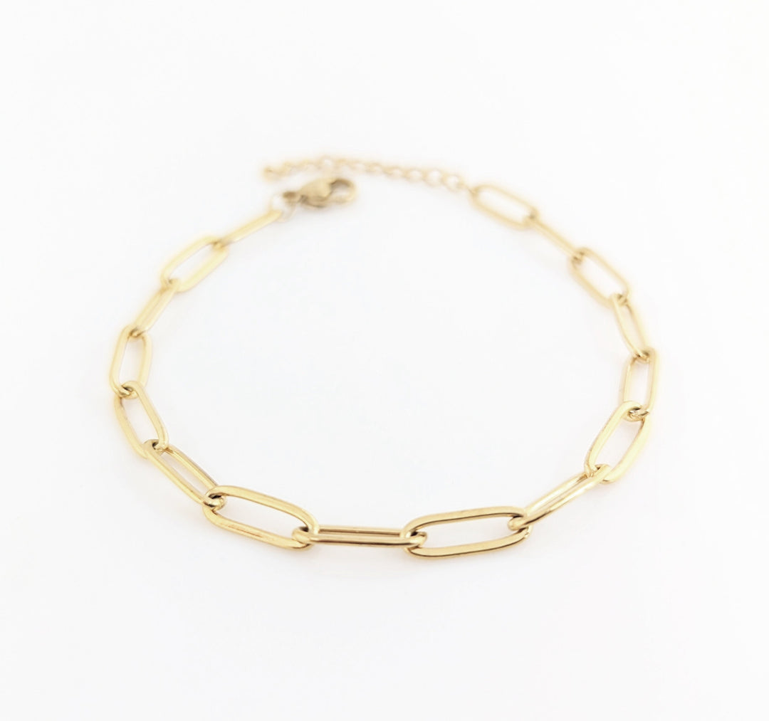 Talia Paperclip Bracelet