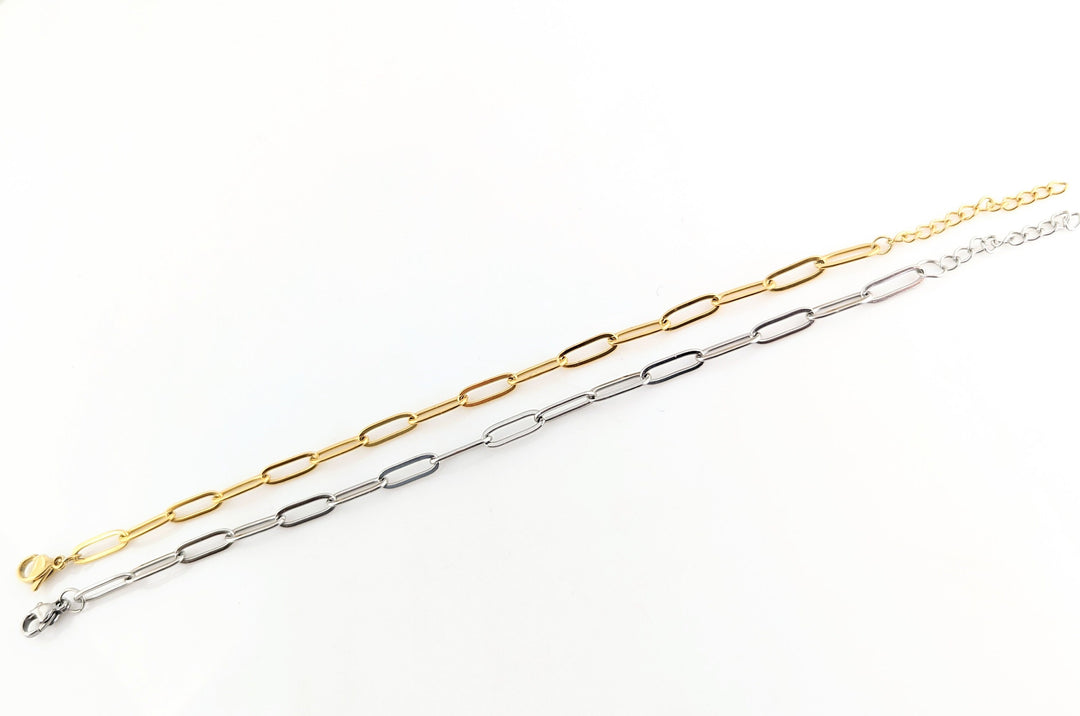 Talia Paperclip Bracelet