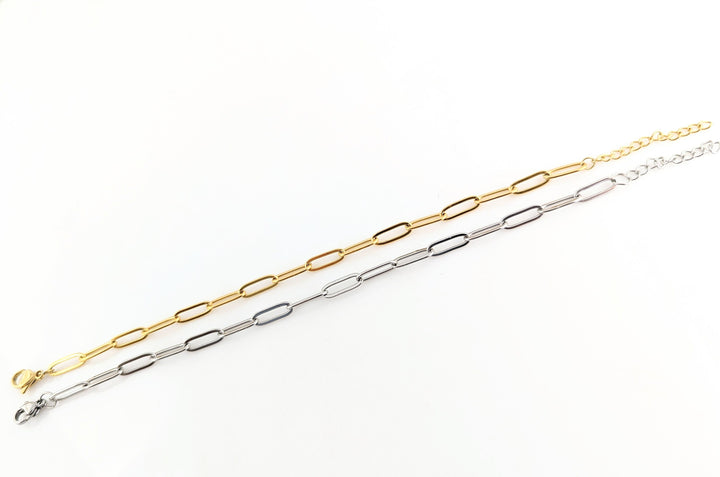 Talia Paperclip Bracelet