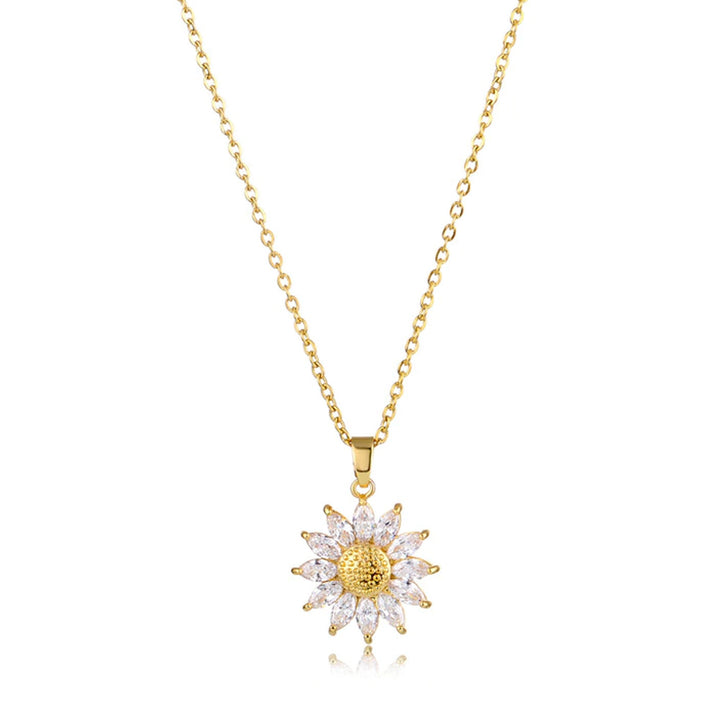Sofia Sunflower Necklace