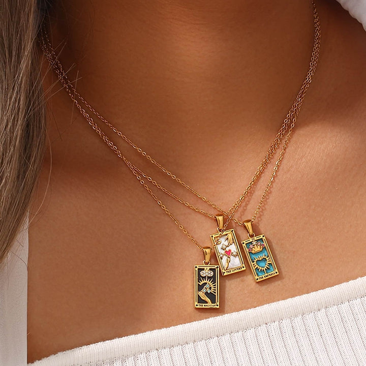 Tarot Card Necklace