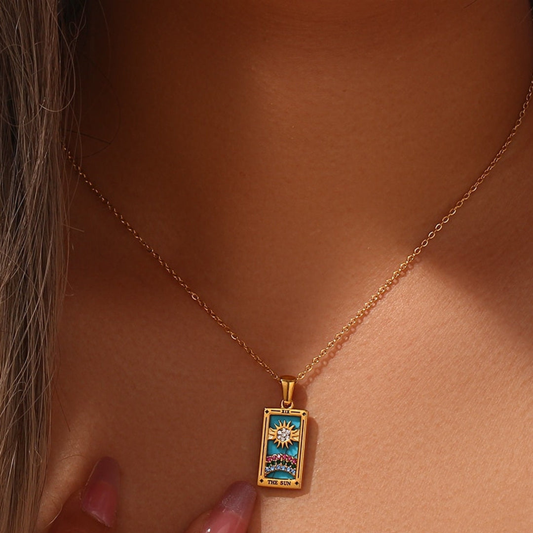 Tarot Card Necklace