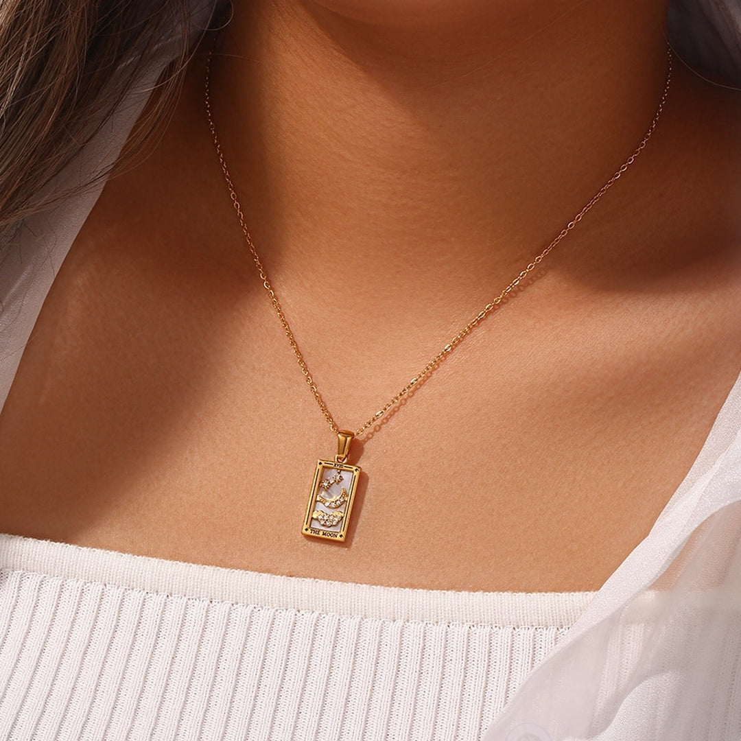 Tarot Card Necklace