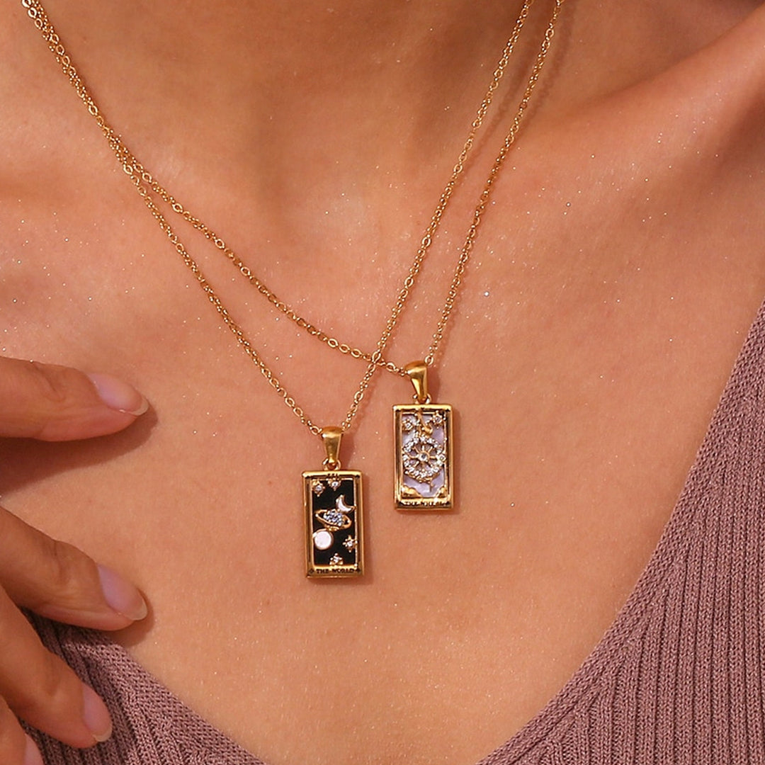 Tarot Card Necklace