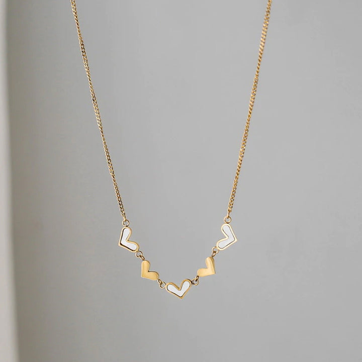 Laney Multi Heart Necklace