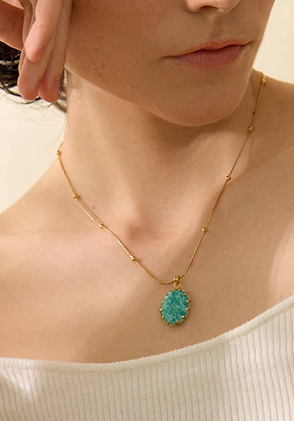 Aria Amazonite Necklace