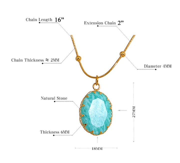 Aria Amazonite Necklace