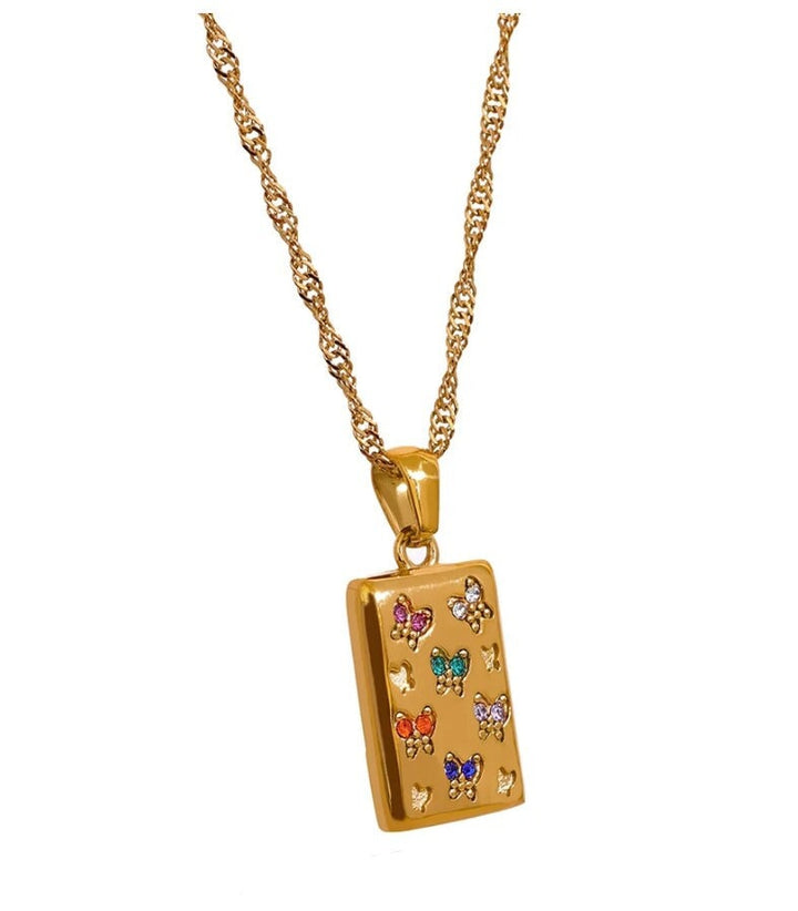 Mariposa Butterfly Necklace