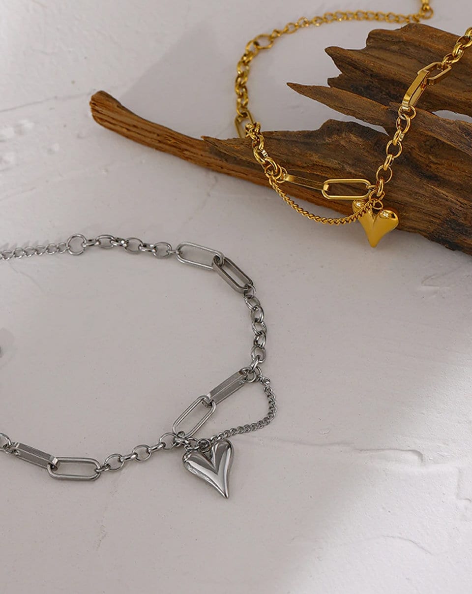 Freya Heart Bracelet