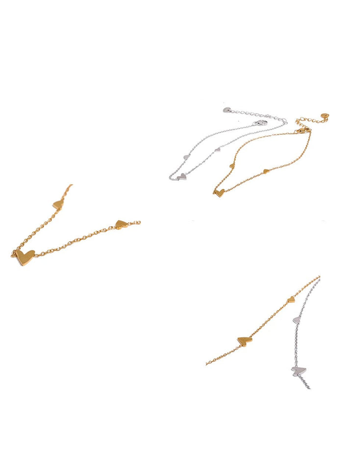Dori Love "3 Hearts" Anklet