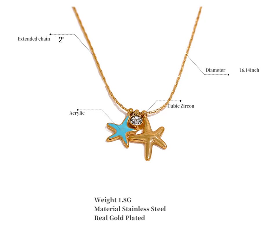 Cove Starfish Necklace