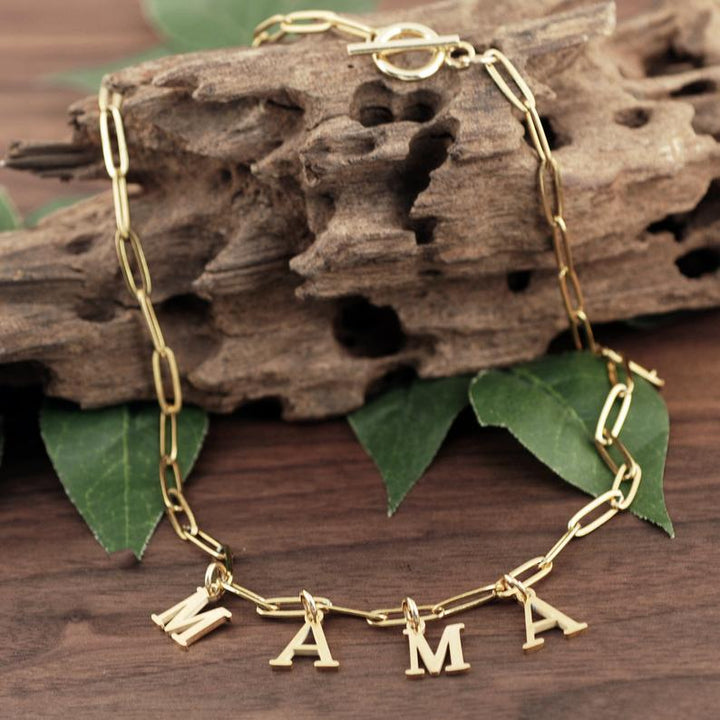 Personalized Mama Necklace.