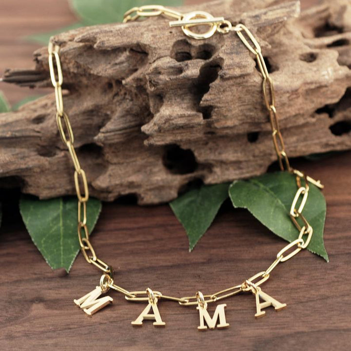 Personalized Mama Necklace.