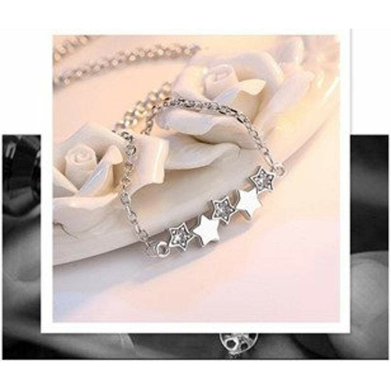Sterling Silver Star Necklace.