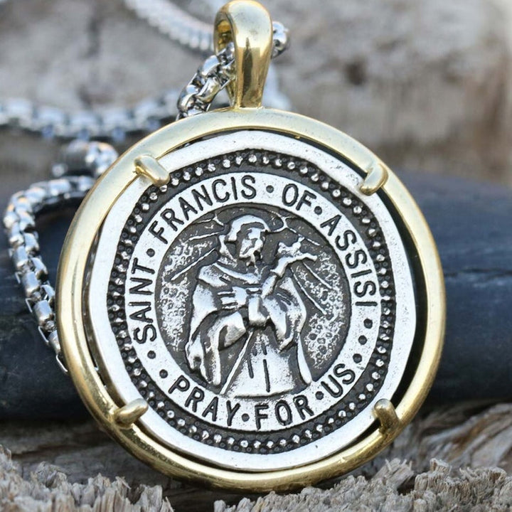 St. Francis Men's Necklace.