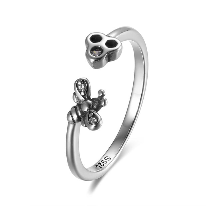 Sterling Silver Bee Ring