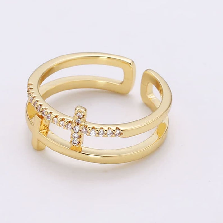 Double Side Cross Ring