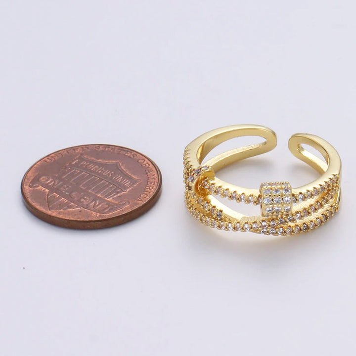 Curb Statement Ring