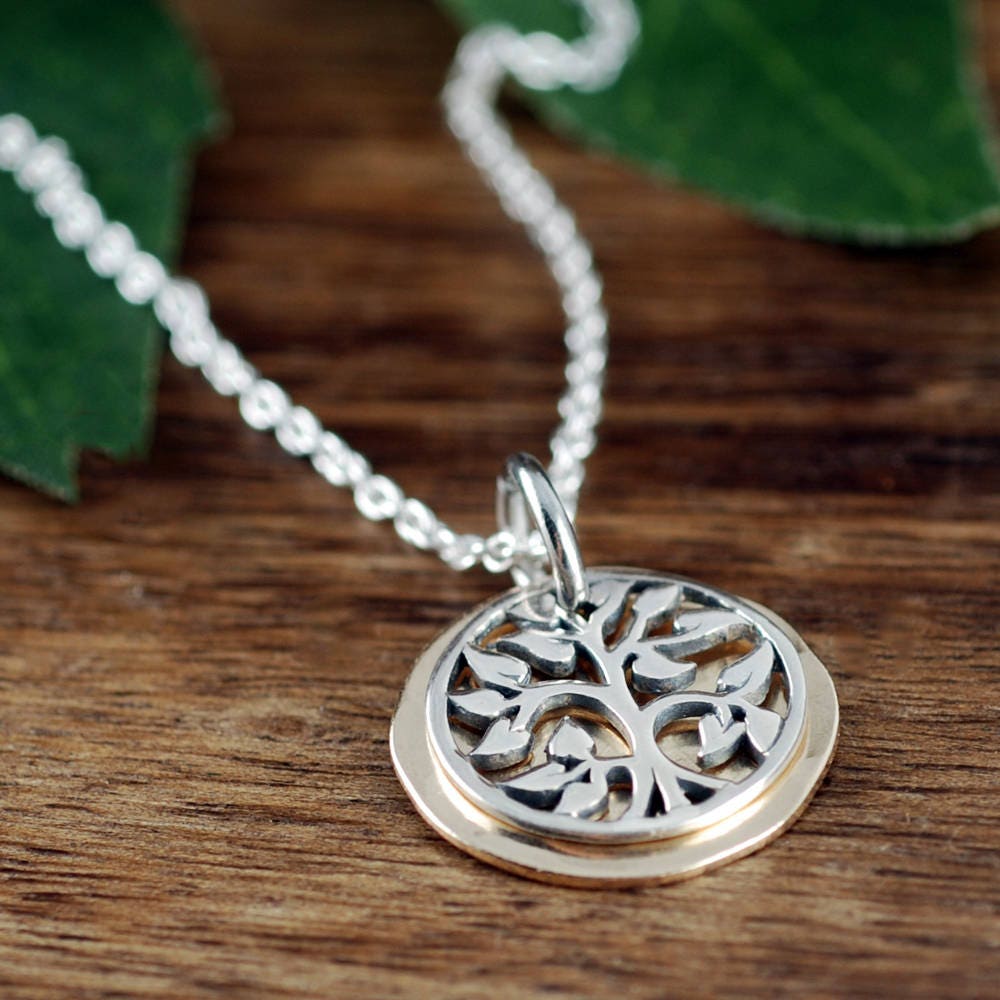 Sterling Silver Tree of Life Necklace.