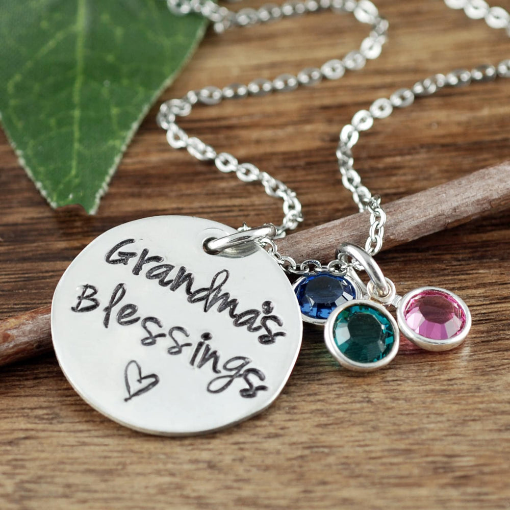 Grandma Birthstone Jewelry - Grandma's Blessings.