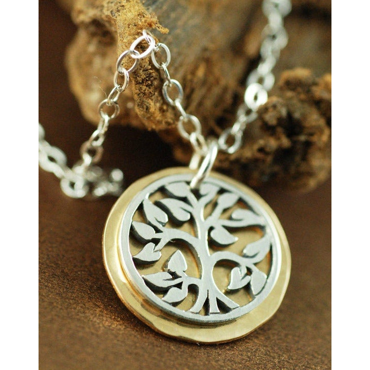 Sterling Silver Tree of Life Necklace.