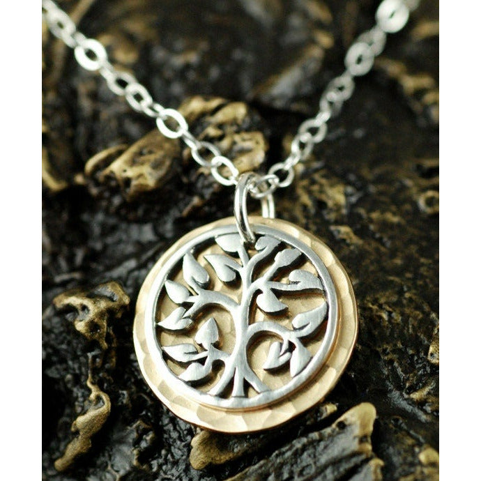 Sterling Silver Tree of Life Necklace.