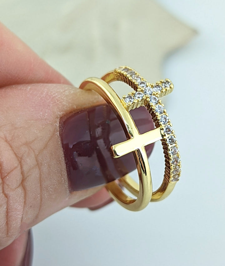 Double Side Cross Ring