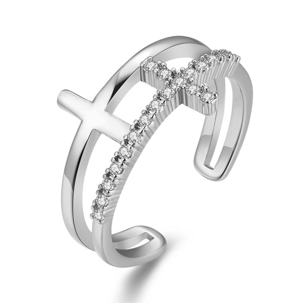 Double Side Cross Ring