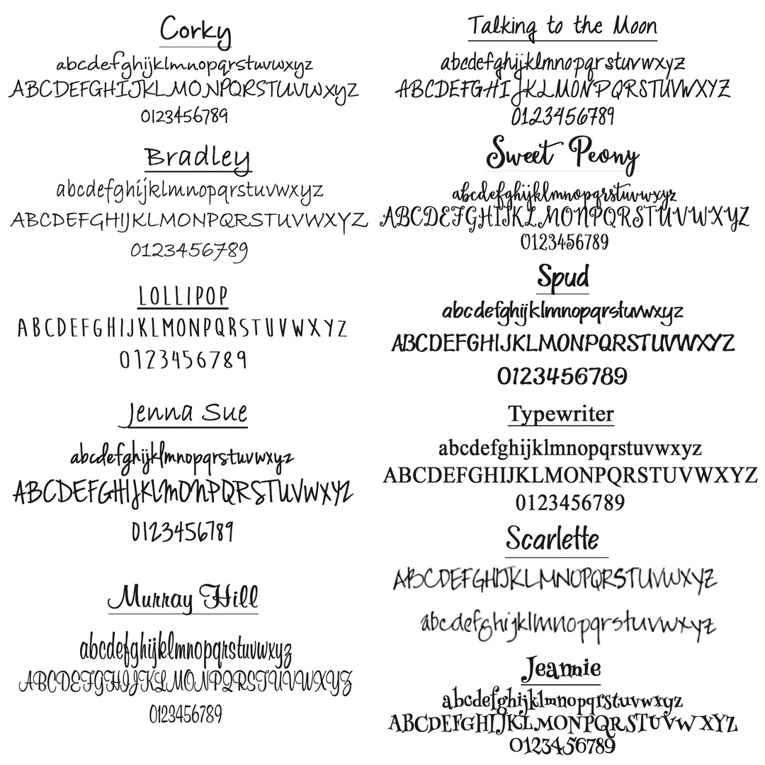 Fonts