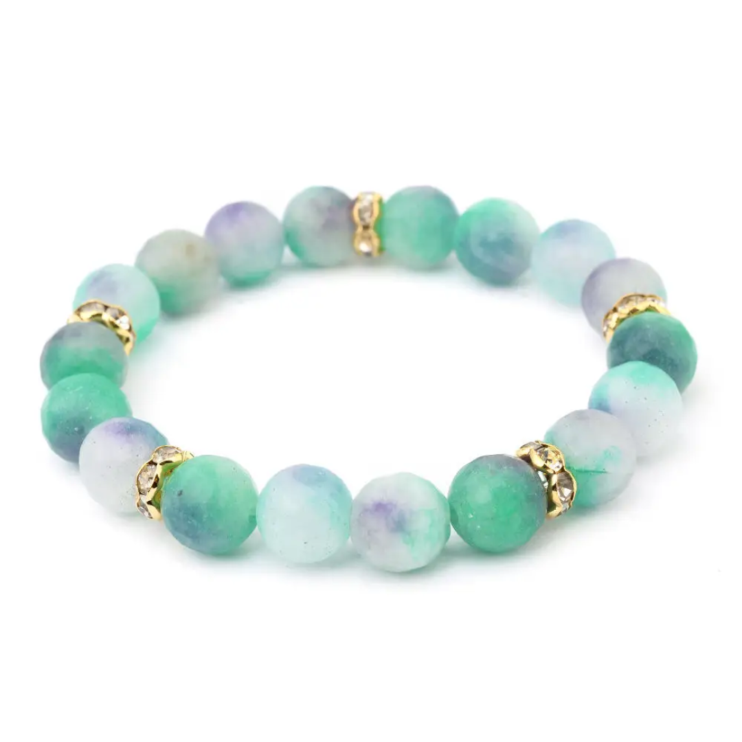 Aurora Gem Stack Bracelets