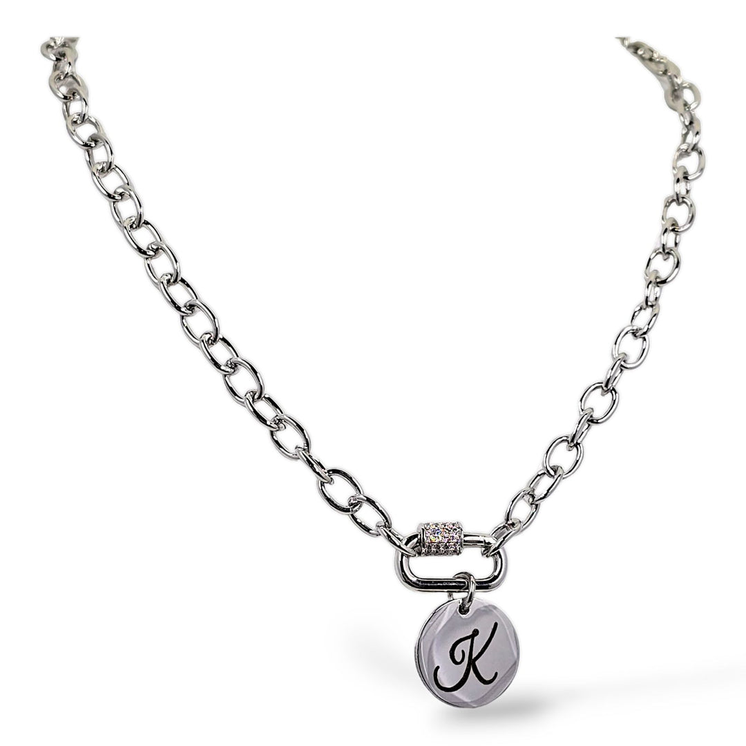 Personalized Carabiner Chain Link Choker