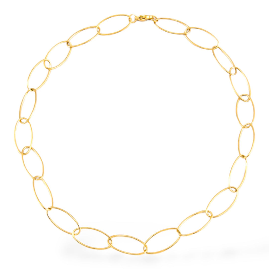 Elara Necklace (Oval Chain)