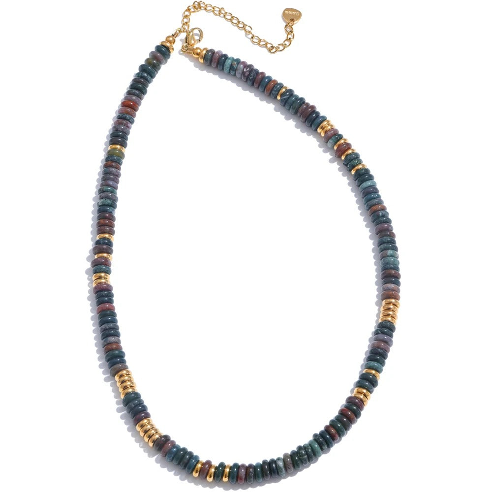 Luna Necklace (Natural Stone Chain)