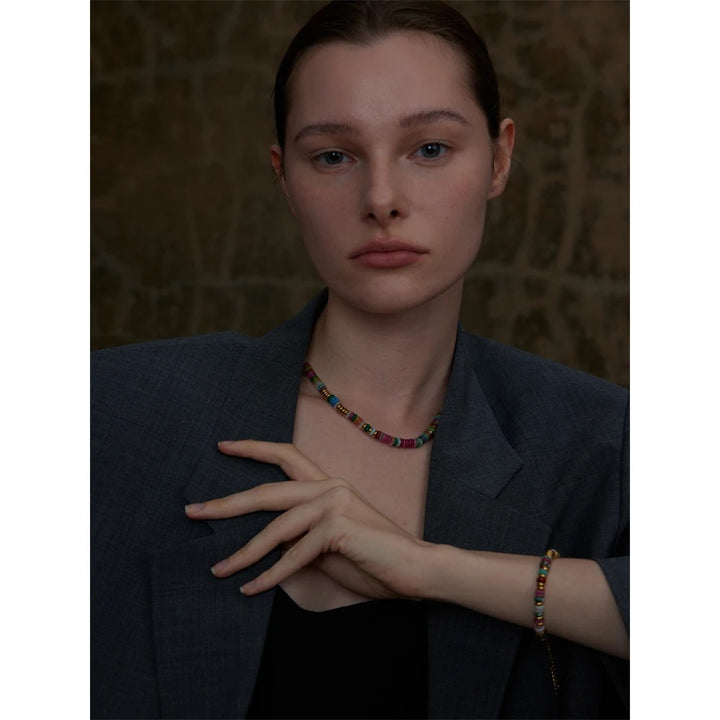 Luna Necklace (Natural Stone Chain)