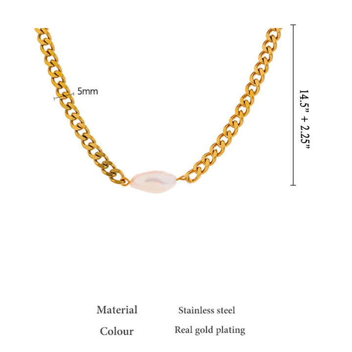 Natalia Pearl Necklace