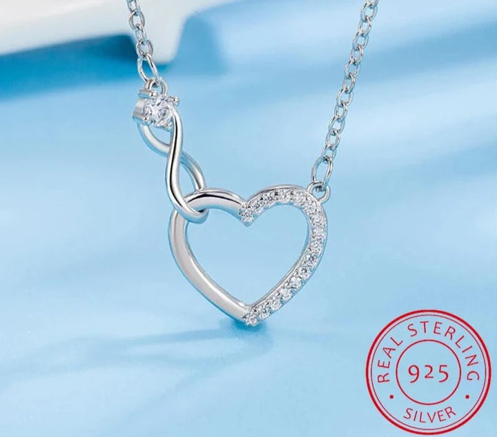 Infinity Heart Necklace