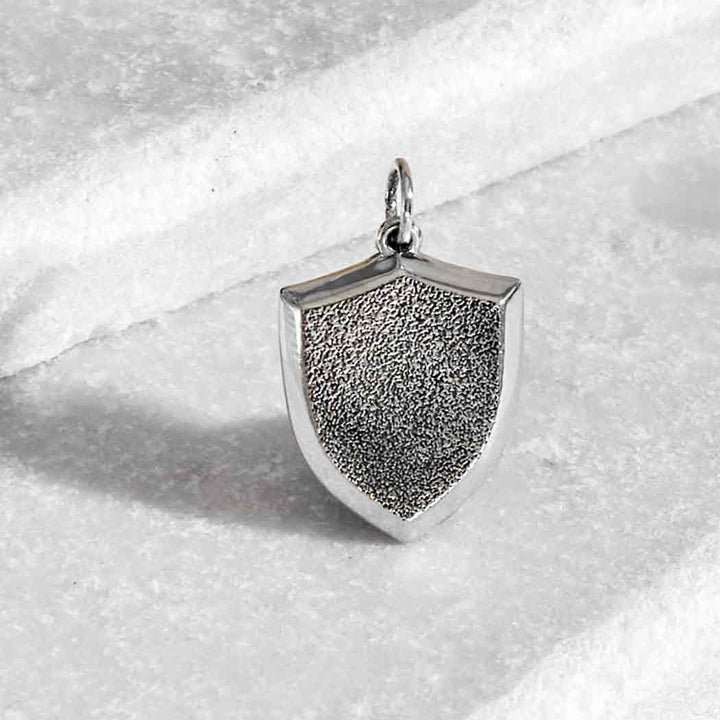 Aegis Shield Charm (Sterling Silver Shield)