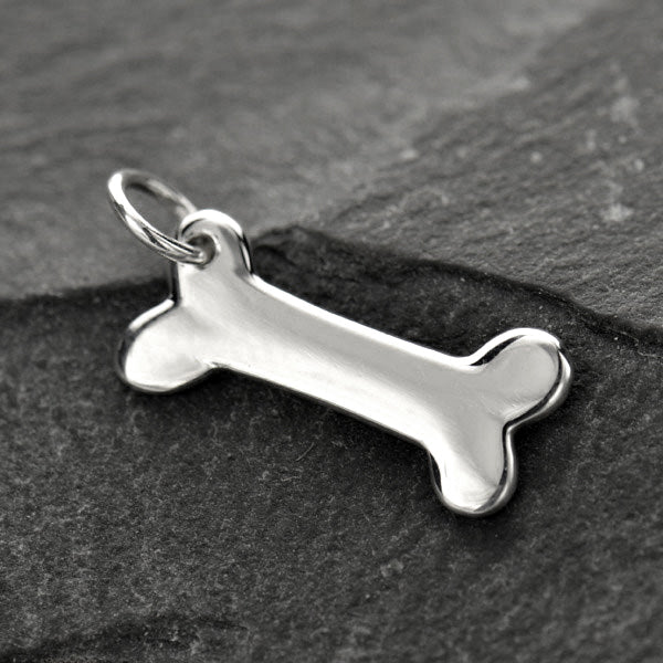 Sterling Silver Dog Bone Charm