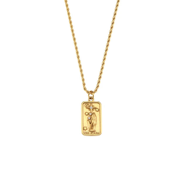 Celestial Muse Tarot Necklace