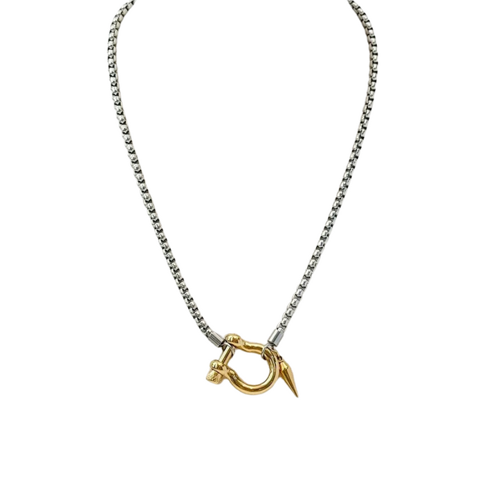Equestrian Spirit Necklace with Spike