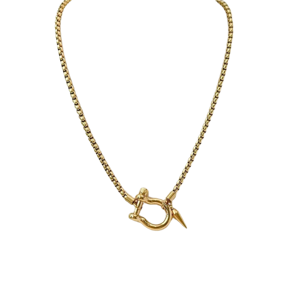Equestrian Spirit Necklace with Spike